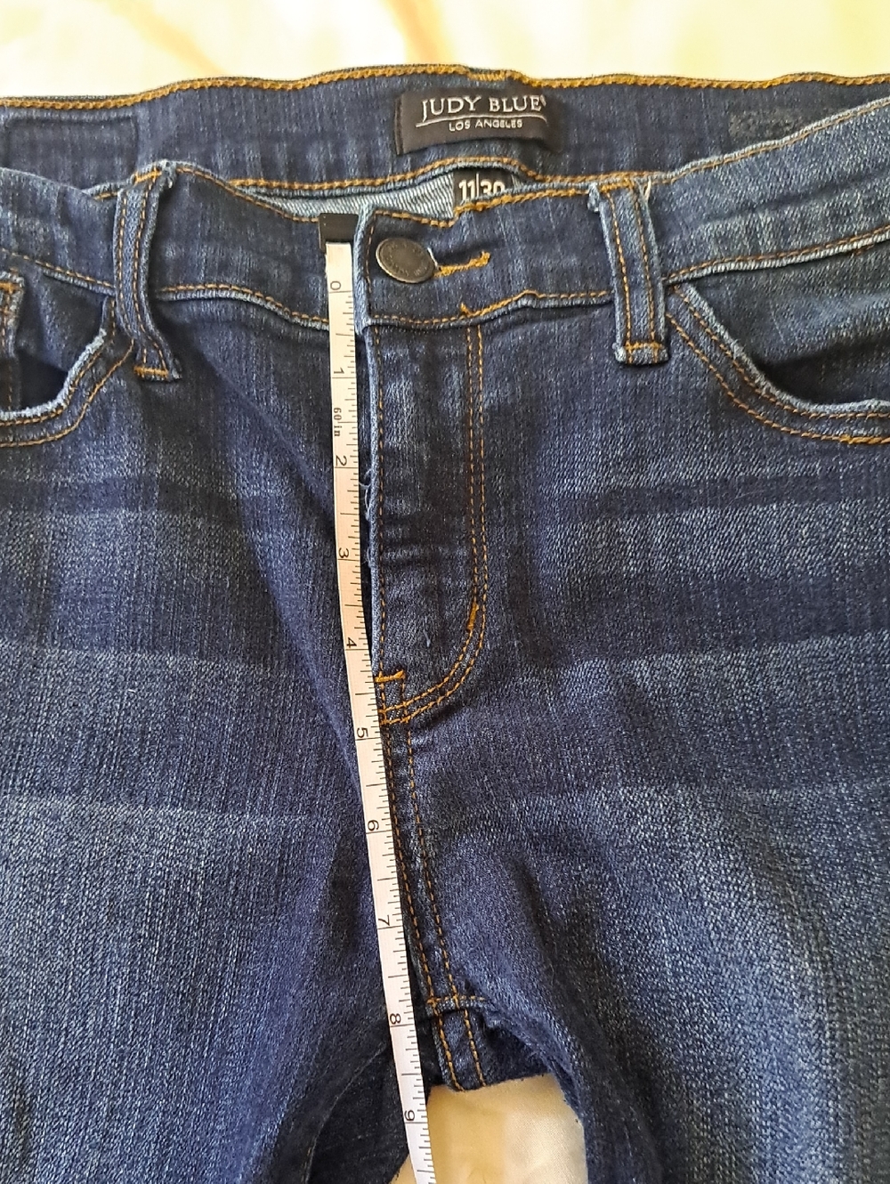 Judy Blue Dark Indigo Skinny Jeans - Picture 4 of 6